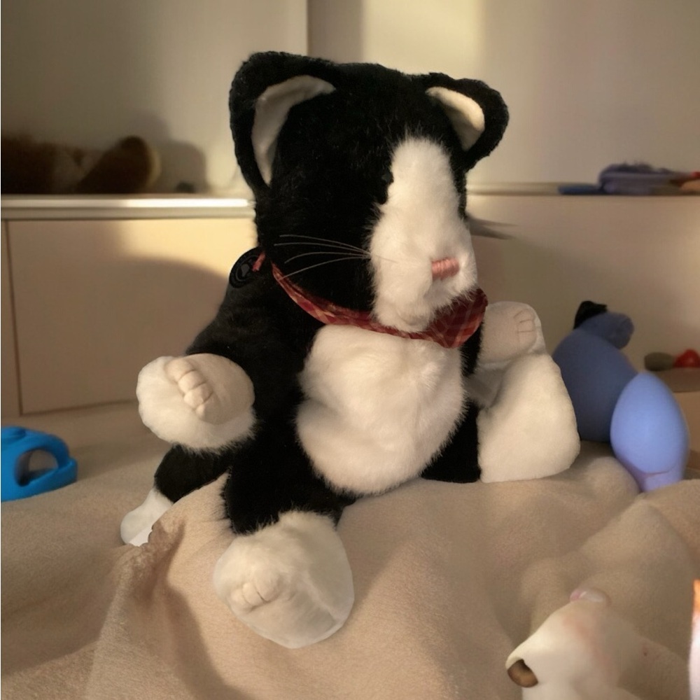 Vintage BOYDS BEARS Hand Puppet Cat - Full Body Plush
